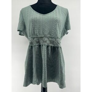 Babydoll, eyelet, top
